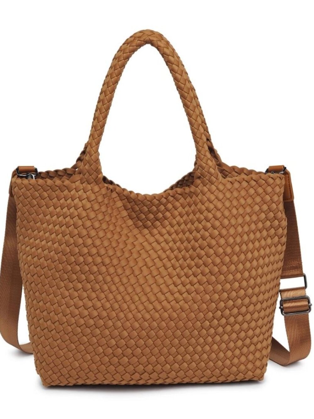 Sol and Selene Sky's The Limit Medium Tote Neoprene Sand Travel Crossbody Bag